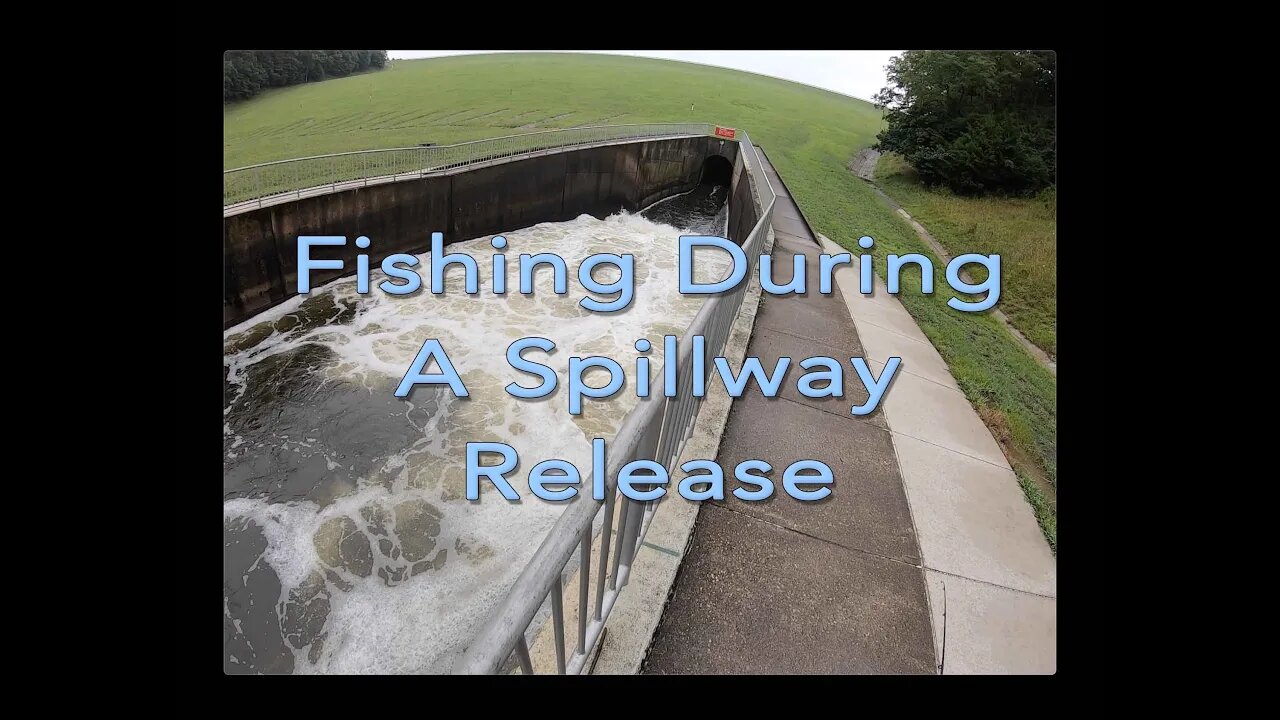 Fishing a flooding spillway! (Barometric Pressure???)