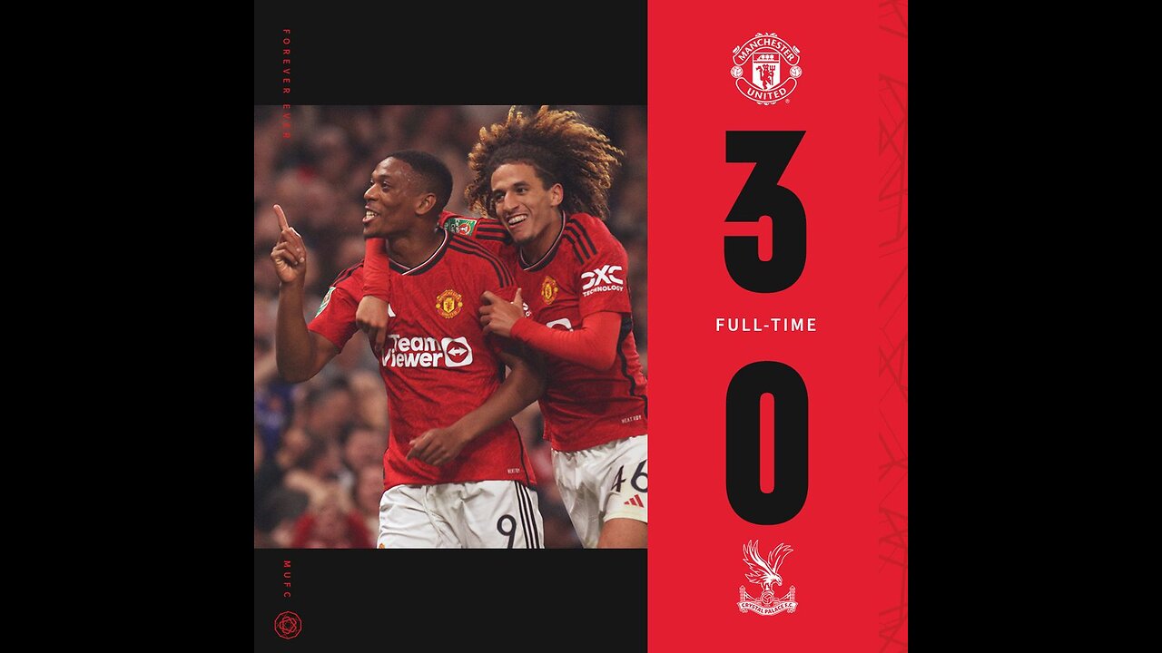 HIGHLIGHTS: Manchester United vs Crystal Palace (3-0) | Casemiro again strikes