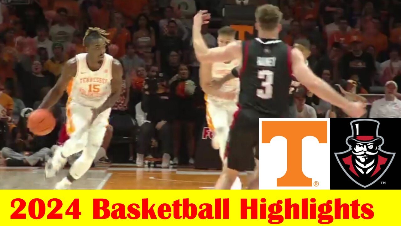 Austin Peay vs #11 Tennessee Basketball Game Highlights 11 17 2024