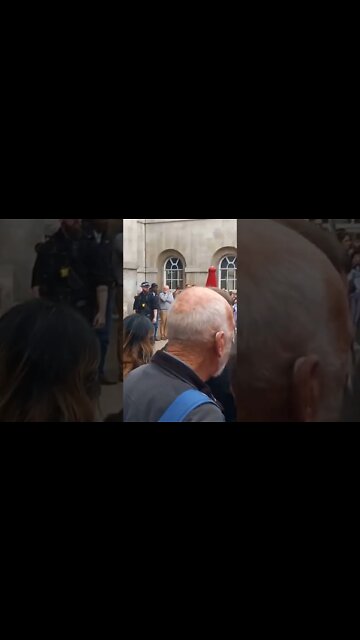 make way pushing through the crowd #thekingsguard