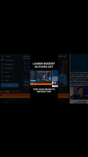 Lauren Boebert Glitches Out #shorts