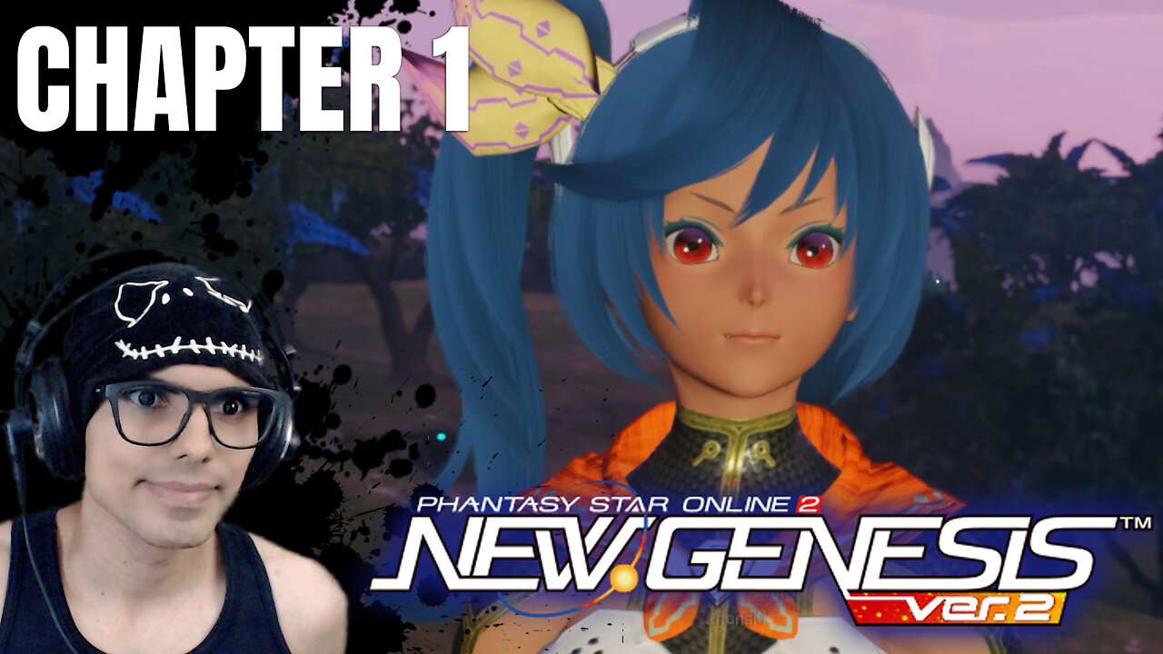 3) Phantasy Star Online 2: New Genesis - Chapter 1 Pt.2 Playthrough Gameplay