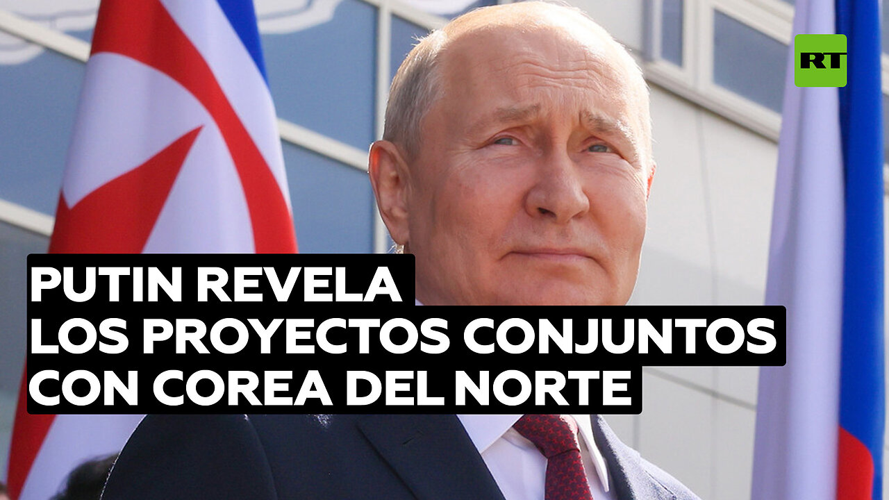 Putin revela los proyectos conjuntos con Corea del Norte