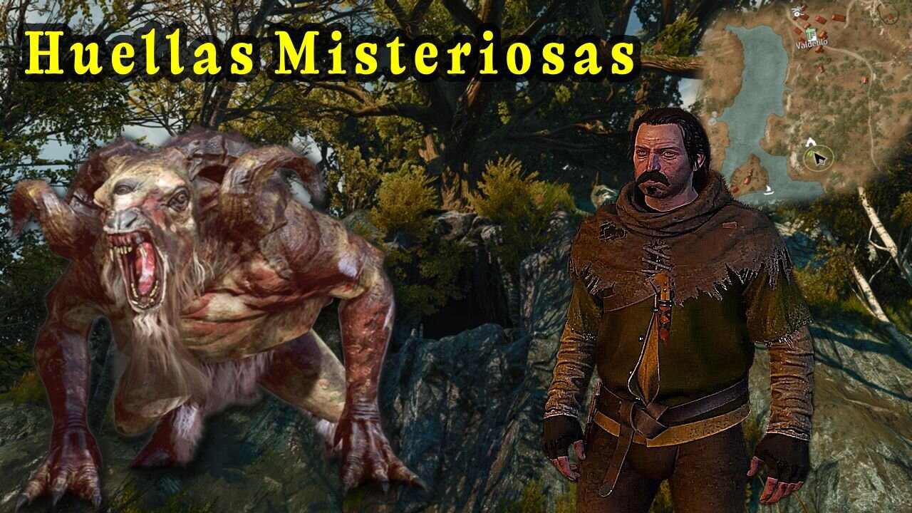The Witcher 3 Wild Hunt ~ Mision Alterna # 22 ~ Huellas Misteriosas