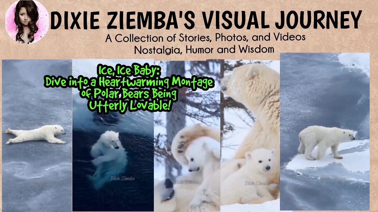 Ice, Ice Baby: Dive into a Heartwarming Montage of Polar Bears Being Utterly Lovable!