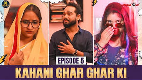 Kahani Ghar Ghar Ki - Episode 5 - Saas Bahu - Funny Comedy - Husband and wife