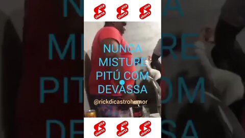 Nunca Mistura Pitú Com Devassa kkk #shorts