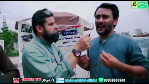 Silab Zadgan keli Kashif Ali ne University Road per Camp | Kashif Ali k sat new Interview with Javid