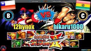 Samurai Shodown II (12hynox Vs. hikaru1000) [Chile Vs. Bolivia]