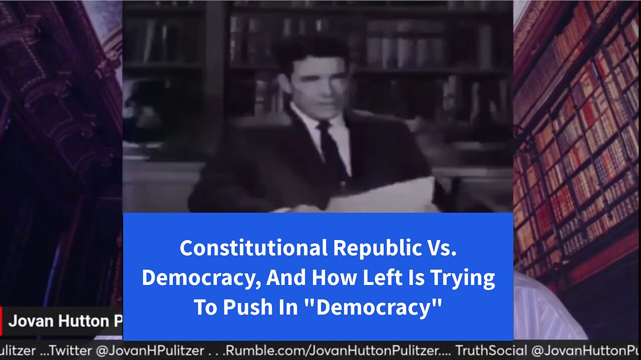 Constitutional Republic Vs Democracy