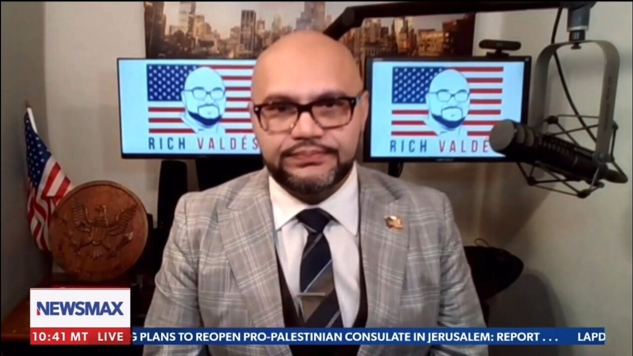 Dems, Ilhan Omar, CRT Want American Hatred: Valdes to Newsmax TV