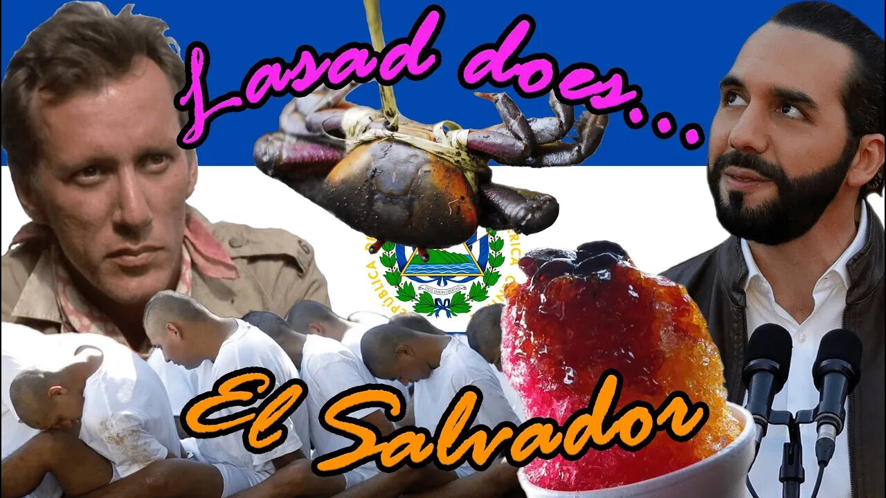 I DRANK COCA COLA IN A BAG & FOUGHTS COPS IN EL SALVADOR- Lasad does El Salvador- Ep 9 - [NO SUB] 🇸🇻