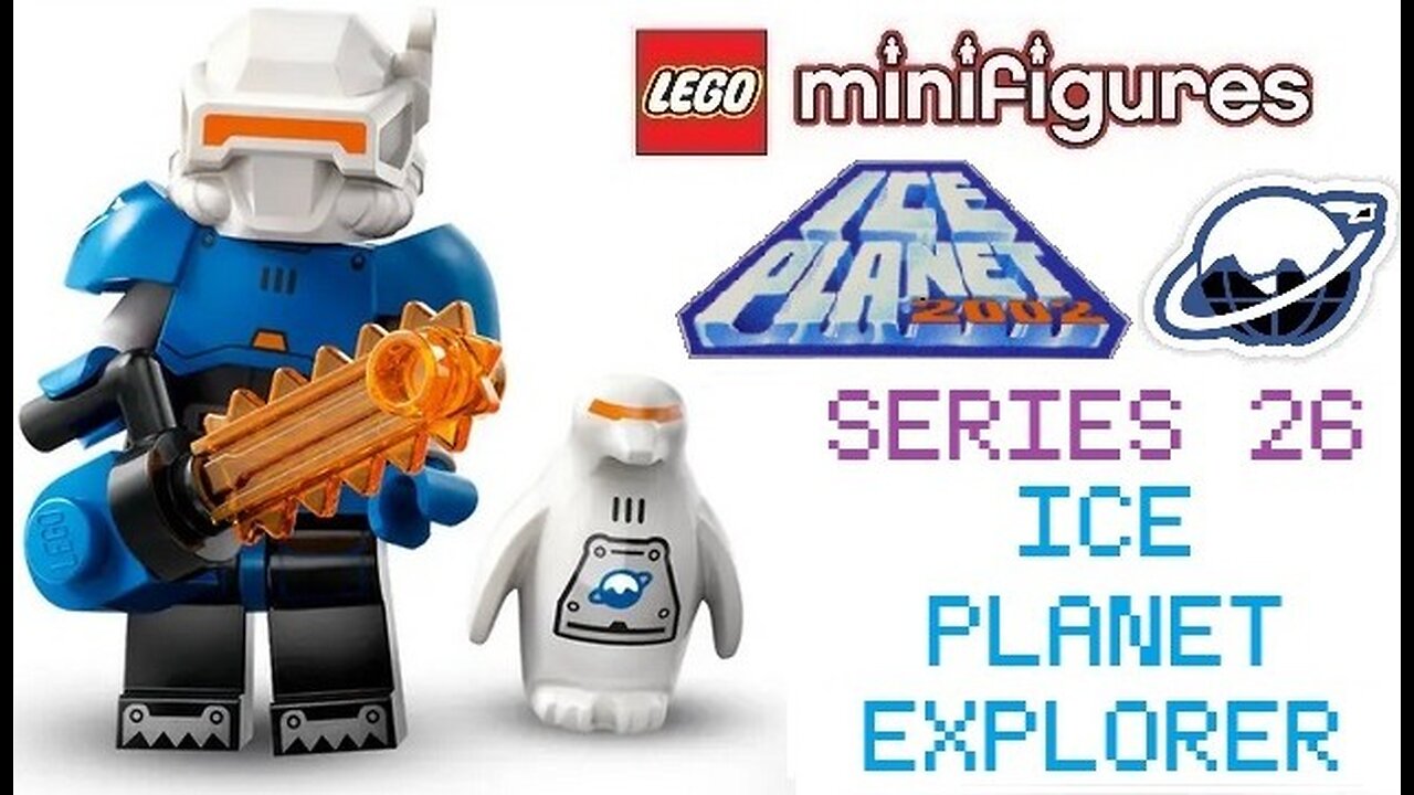 Lego Minifigures Series 26 the space series Ice Planet Explorer Review