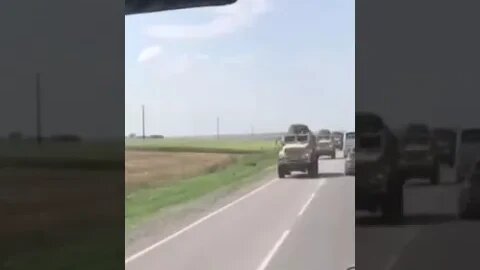 🇺🇲🇺🇦Column Of American-Made MaxxPro Armored Vehicles Transferred To Ukrainian Forces (Cannon Fodder)