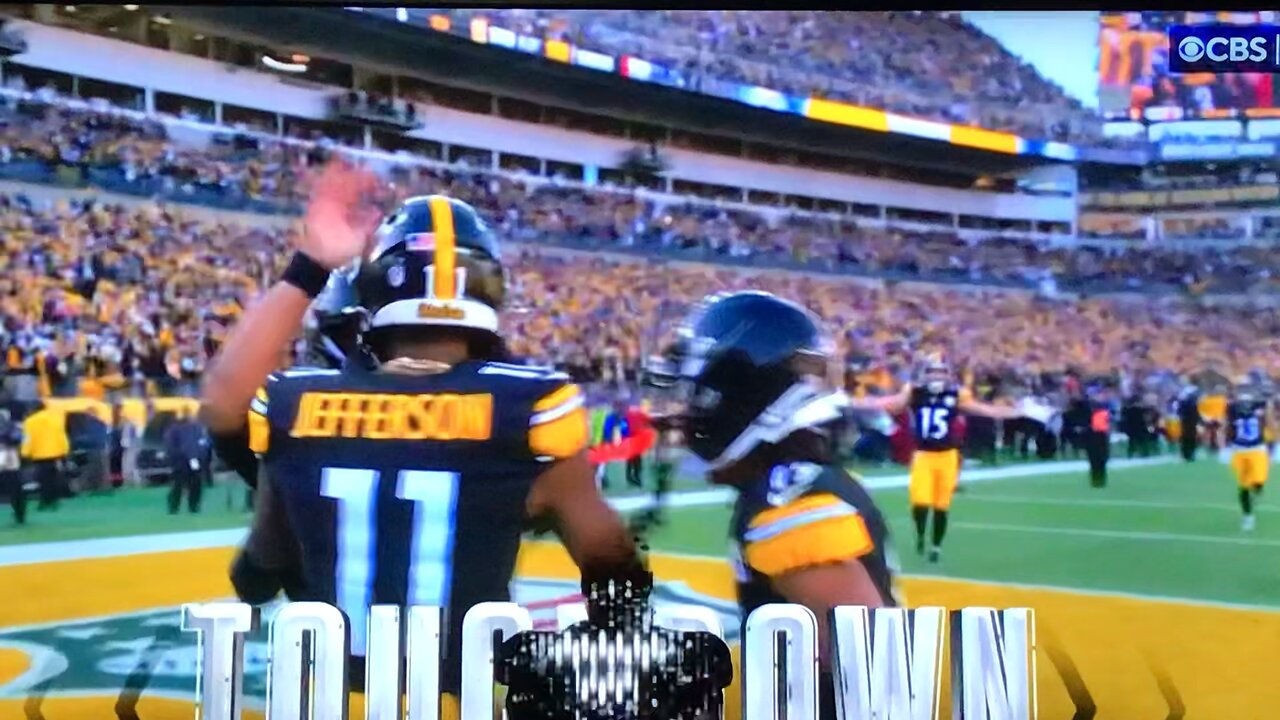 Steelers WR #11Van Jefferson TD 🏈10yds