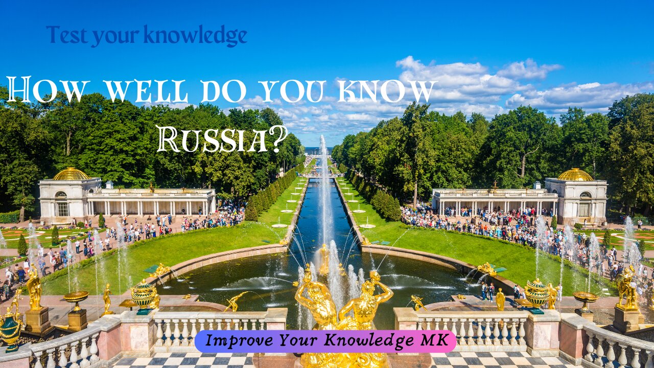 How well do you know Russia? 🇷🇺 | General Knowledge Quiz #shorts