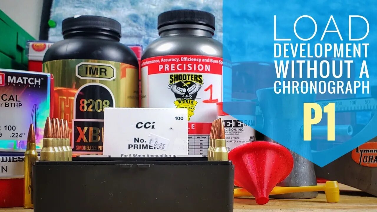 Load Development Method Without A Chronograph - SW Precision / 8208 / CCI 41 / Hornady 75gr BTHP P1