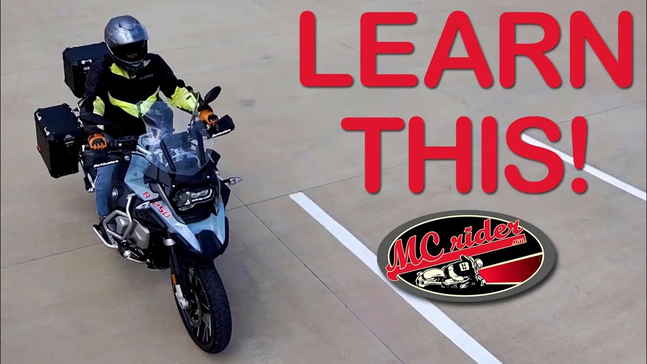 Motorcycle Tips & 2 drills for low speed control