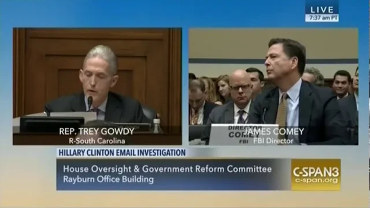 FBI Director Comey Confirms Clinton’s Email Lies, One By One (7/7/2016)