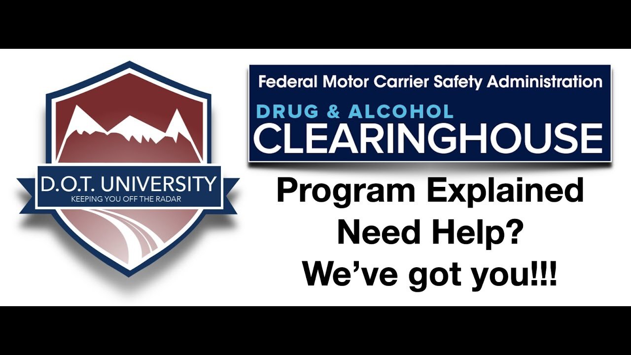 FMCSA Clearinghouse Explained - The Info you must know when employing CDL Drivers.