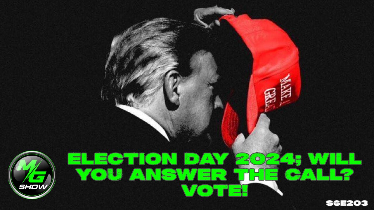 Election Day 2024; Will You Answer the Call? VOTE!