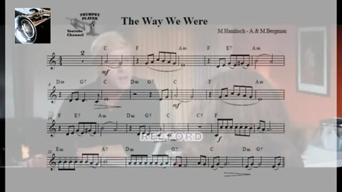 🎺🎺 The way we were, M Hamlisch A & M Bergman [TRUMPET COVER] [ Bb Instr. PLAY ALONG]