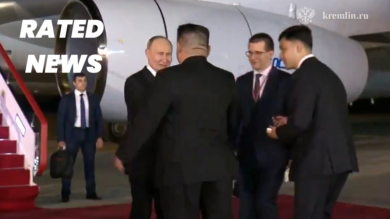 Putin Lands in North Korea for Summit with Kim Jong Un