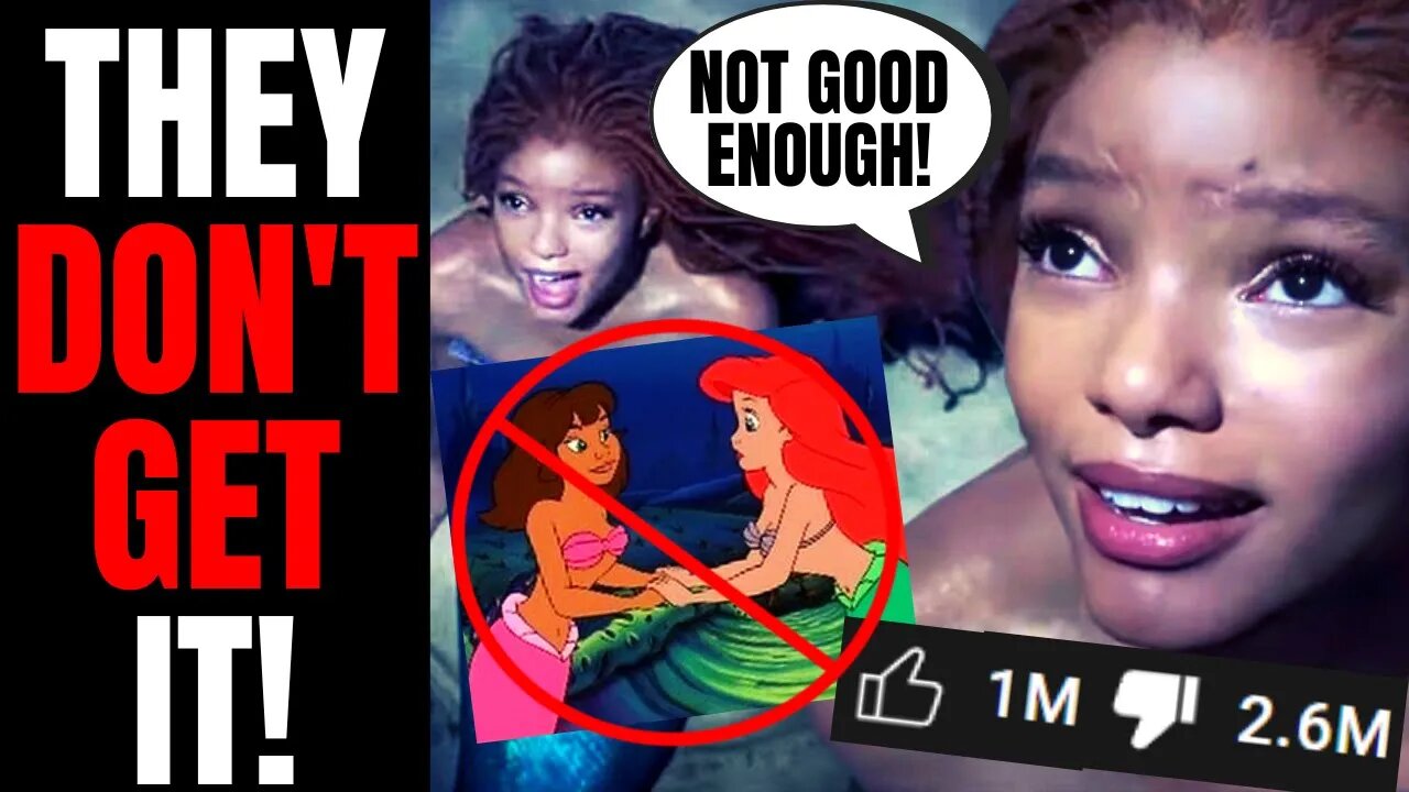 The Little Mermaid BACKFIRES For Disney! | Huge Trailer Response Shows HYPOCRISY Of Woke Remakes!