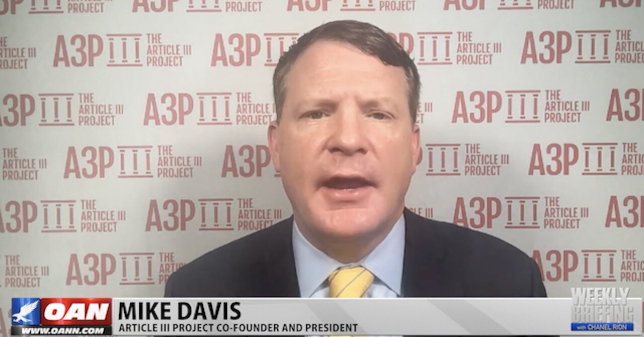 Mike Davis Joined OAN with Chanel Rion to Discuss the Multiple Investigations into President Trump