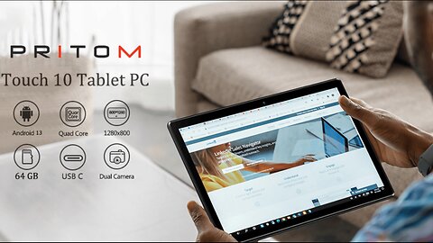 PRITOM M10 Tablet 10 inch