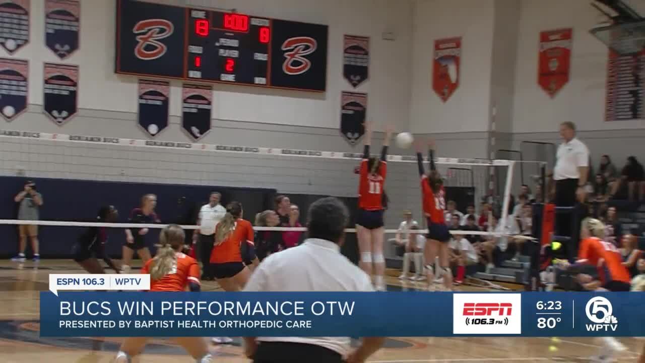 Benjamin Bucs take Baptist Health performance of the week