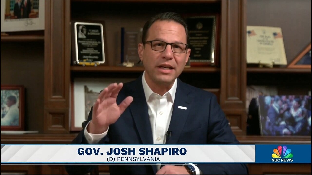 Gov Josh Shapiro REFUSES To Say Kamala Is Different Than Biden