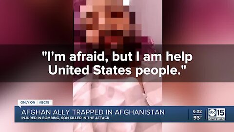 Afghan ally trapped in Afghanistan