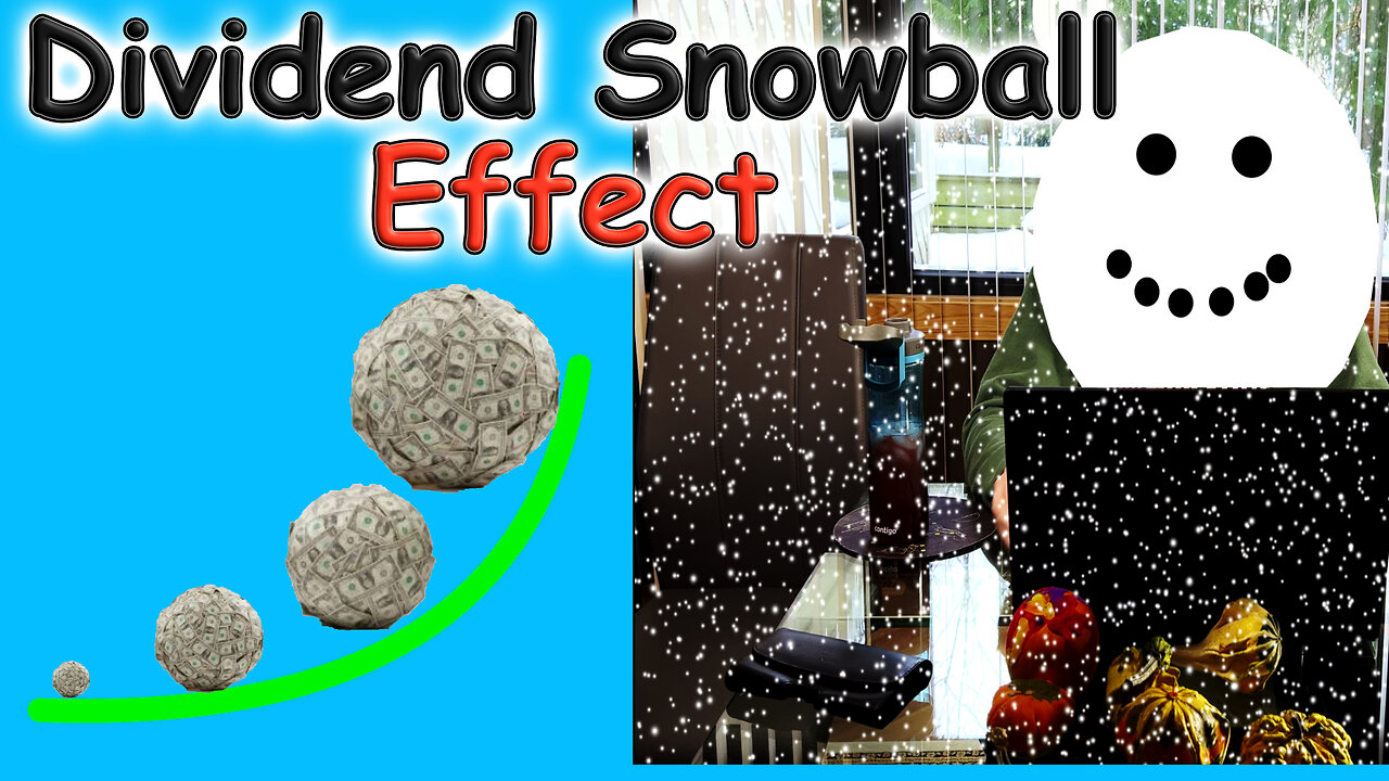 Using the Dividend Snowball Effect to make MONEY!