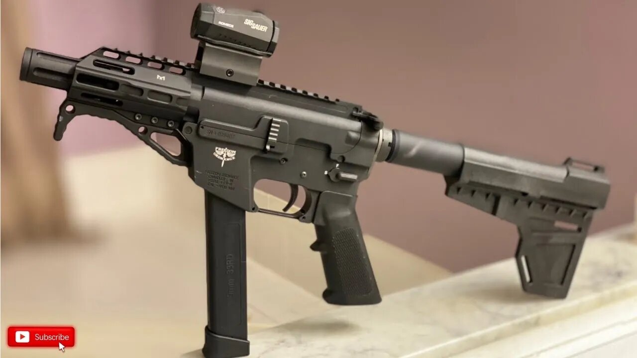 Freedom Ordnance FX9 - Is It a SBR, Pistol, Rifle or AOW???