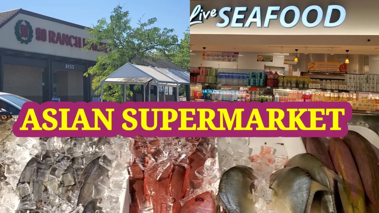 Asian Supermarket 99 Ranch-Live Seafood- Beaverton, Oregon🇺🇲