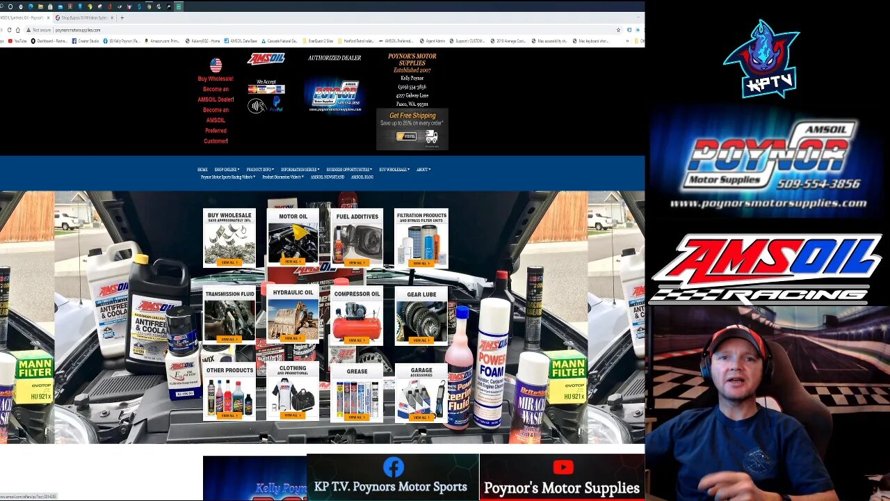 Poynor's Motor Supplies - AMSOIL Direct Jobber Kelly Poynor, Call 509-554-3856