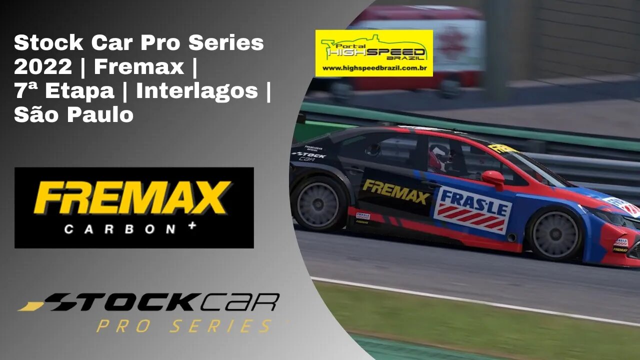 Stock Car Pro Series 2022 | Fremax | 7ª Etapas | Interlagos | São Paulo