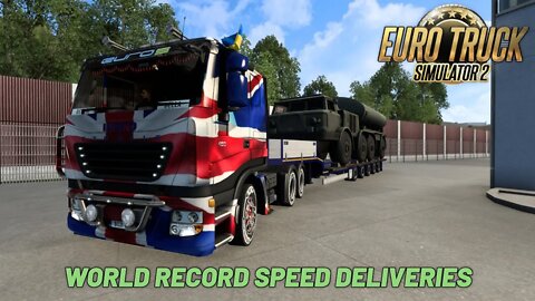 ETS2 1.43 ProMods 2.60 World Record Speed Deliveries #2 West Bank