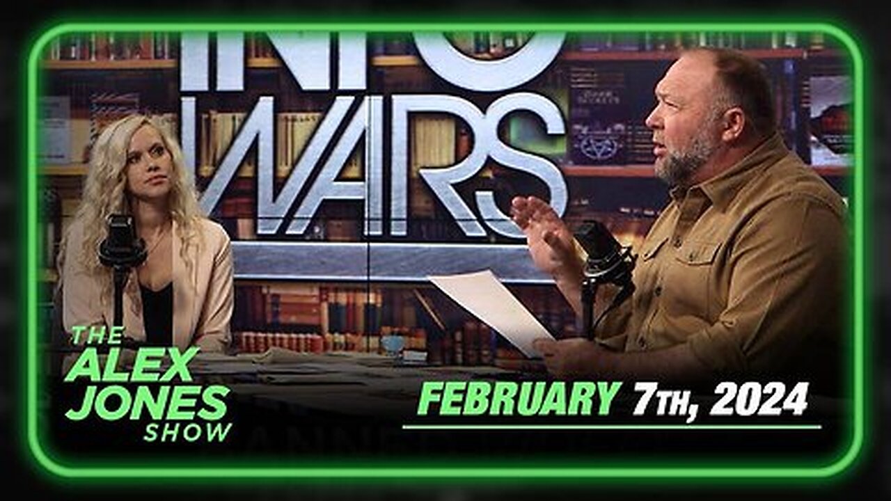 Alex Jones EMERGENCY BROADCAST info Wars show