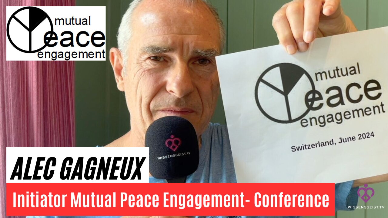 Alec Gagneux, der entschlossene Friedensstifter hinter dem Mutual Peace Engagement Meeting