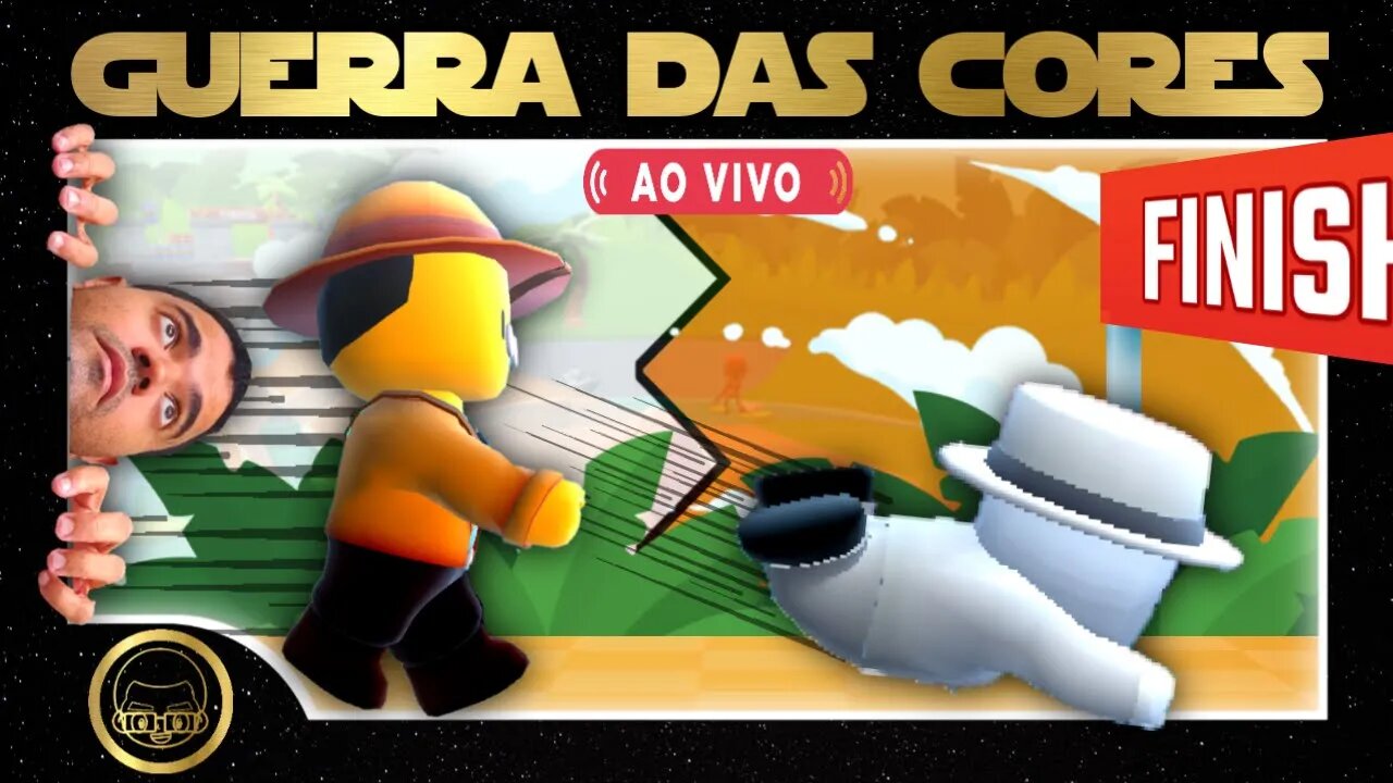 #STUMBLEGUYS GUERRA DAS CORES AZUL VS BRANCO !!