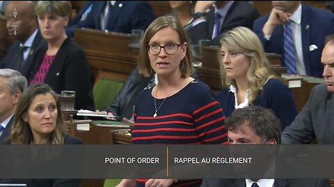 Wtf...Jewish Canadian MP Karina Gould Motions To Strike "Nazi Mishap" From Record In Parliament