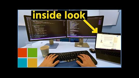 Day In The Life Of A Software Engineer @ Microsoft (First Person POV)