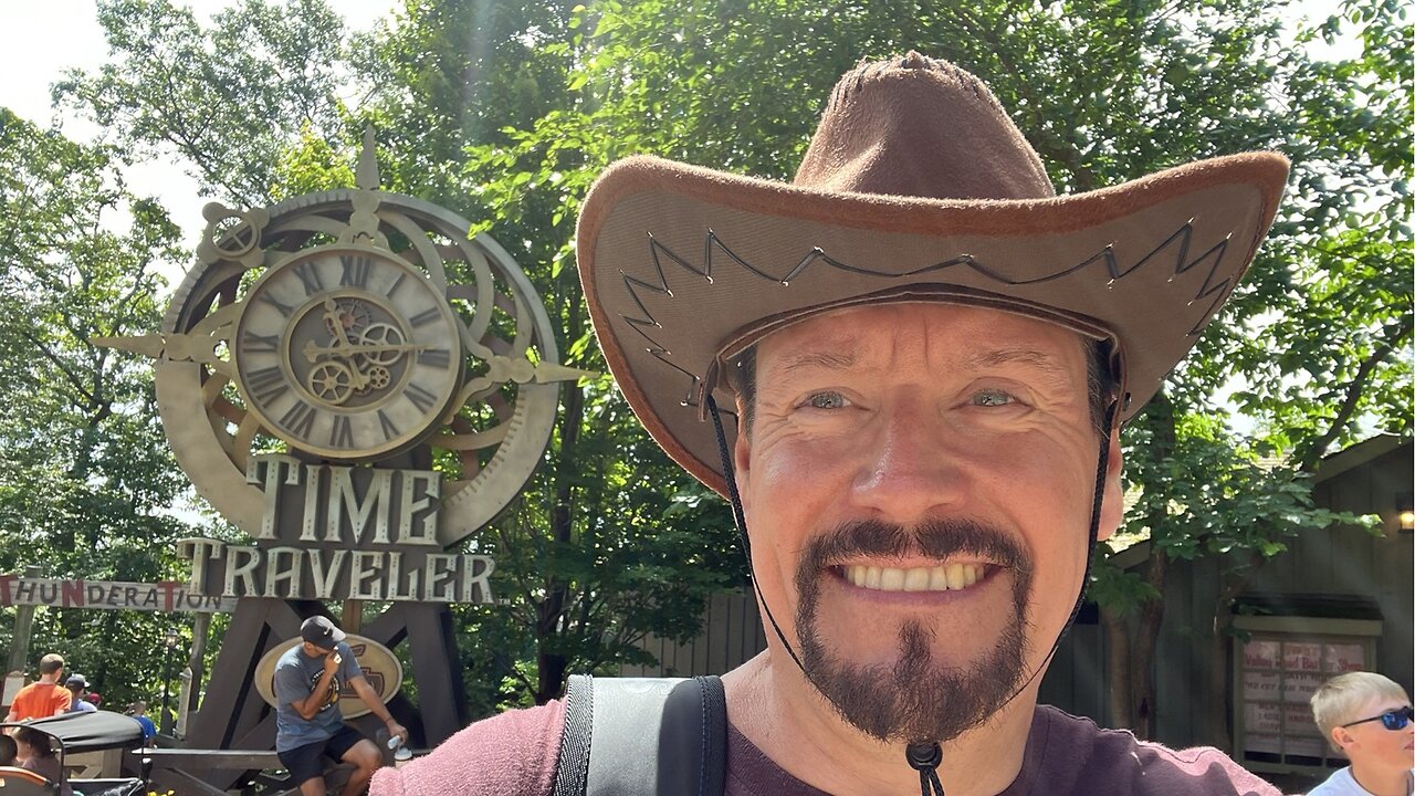 Off Ride Footage of TIME TRAVELER at SILVER DOLLAR CITY, Branson, Missouri, USA