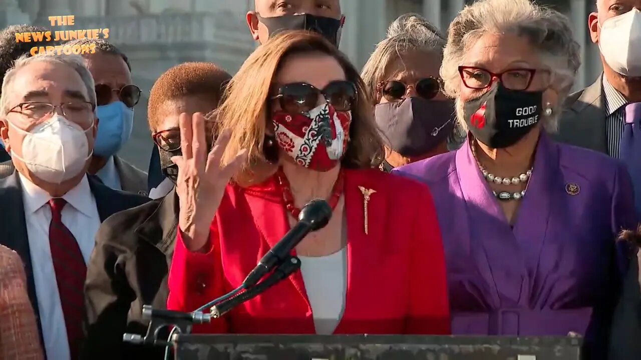 Pelosi thanks God and George Floyd for 'sacrificing' his 'life for justice.'