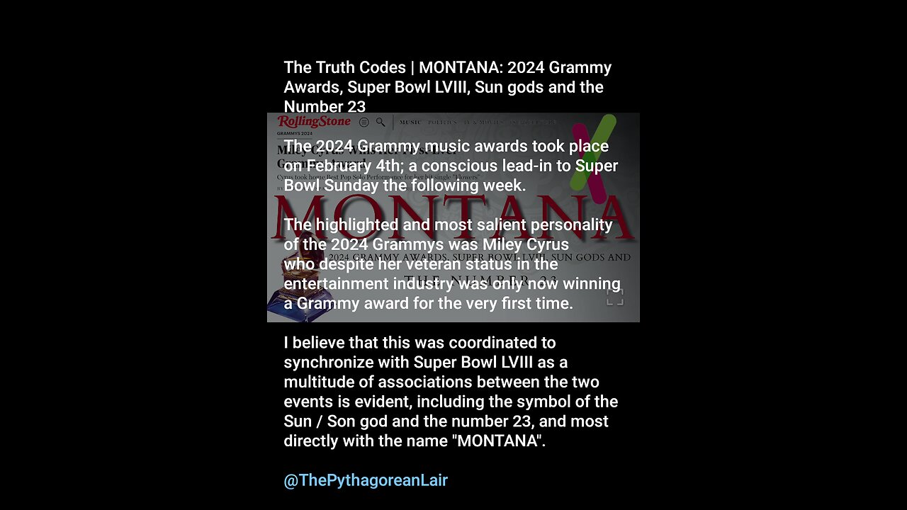 Documentary: Grammy Truth Codes