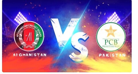 Pakistan V Afghanistan 1st Odi Match | Highlights