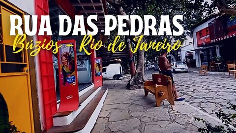 Búzios Hoje[ Rua das Pedras e Orla Bardot] Walk on Rio de Janeiro