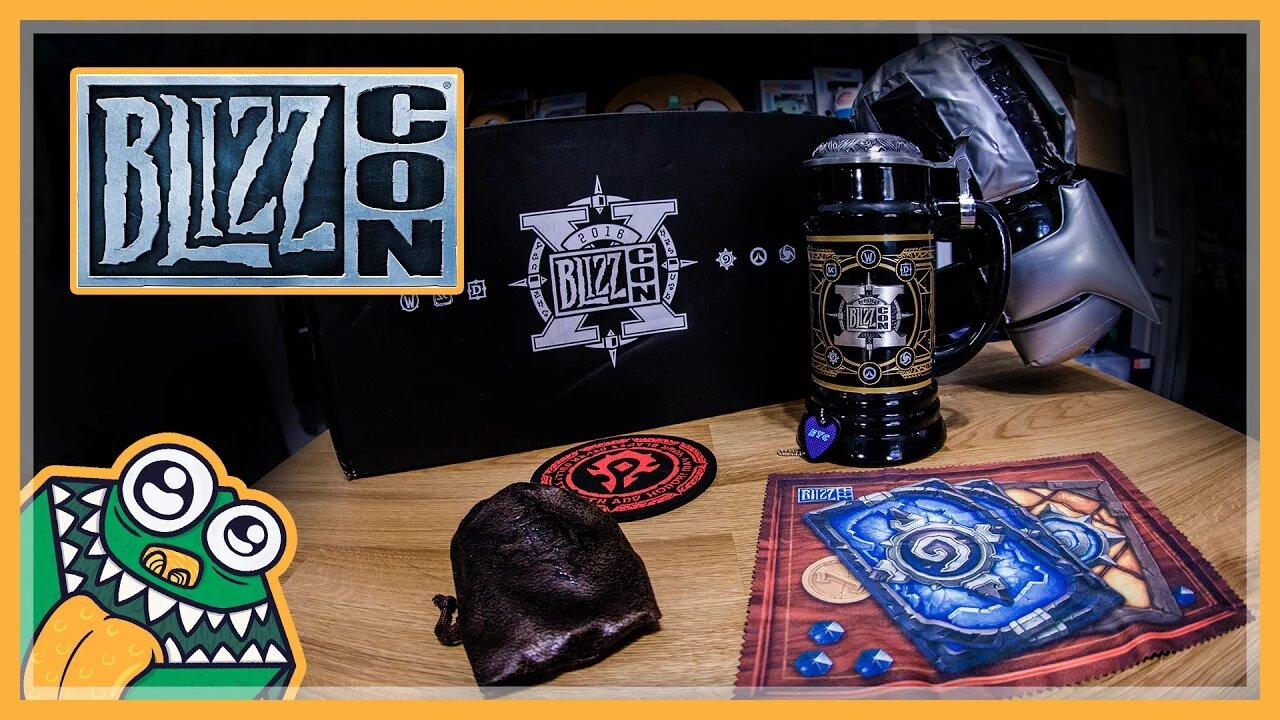 BlizzCon 2016 Goody Bag (in a Box) - Unboxing and Overview